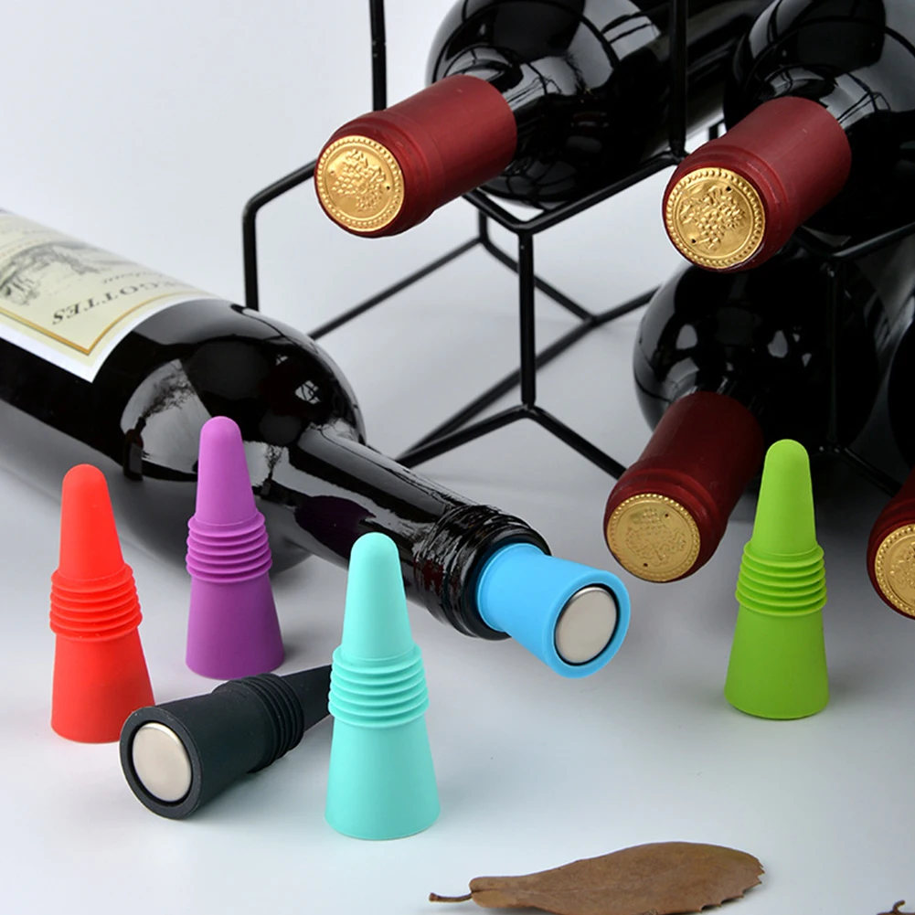 Silicone Wine Bottle Stopper Set Whiskey Accessories Leak Proof Beer Champagne Bottle Cap Closer Wine Cork Lid Bar Accessories
Silicone Wine Bottle Stopper Set Whiskey Accessories Leak Proof Beer Champagne Bottle Cap Closer Wine Cork Lid Bar Accessories