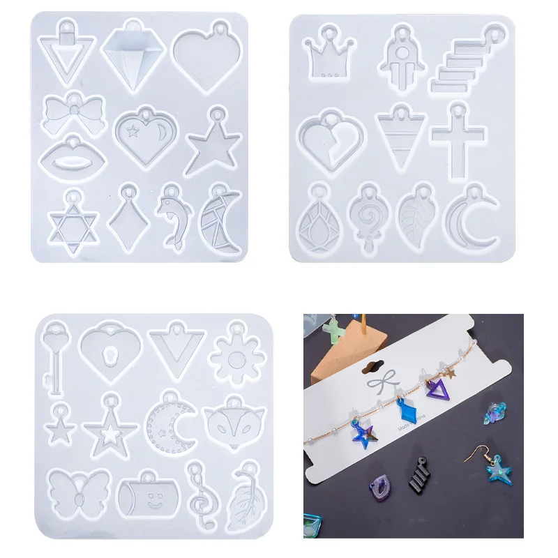 183pcs Earring Resin Molds Jewelry Casting Silicone Pendant Epoxy Resin Molds DIY Craft Resin Jewelry Pendant Craft Supplies
183pcs Earring Resin Molds Jewelry Casting Silicone Pendant Epoxy Resin Molds DIY Craft Resin Jewelry Pendant Craft Supplies