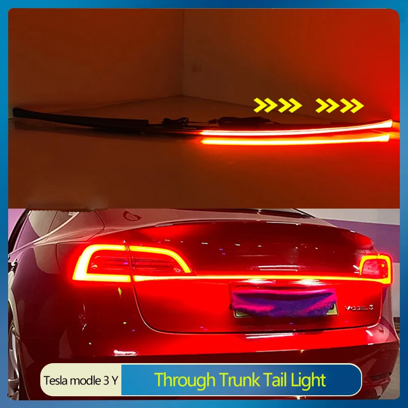 Задний фонарь, поворотник, ширина, поперечная лампа для Tesla Model 3 Y 2019-2023 
Задний фонарь, поворотник, ширина, поперечная лампа для Tesla Model 3 Y 2019-2023