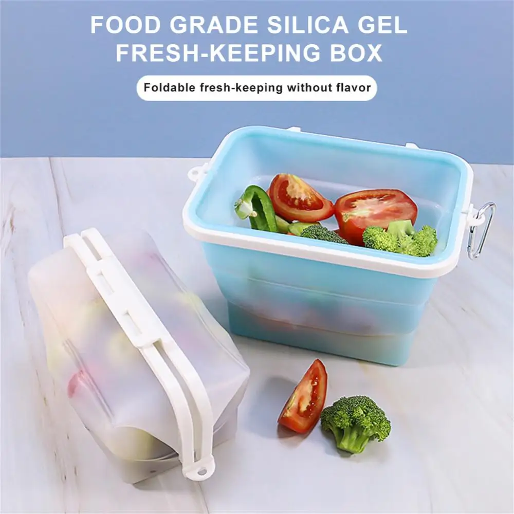Collapsible Bento Storage Box Storage Containers Fashion New Type Fresh Vegetable Fruit Boxes Refrigerator Storage Tools Durable
Collapsible Bento Storage Box Storage Containers Fashion New Type Fresh Vegetable Fruit Boxes Refrigerator Storage Tools Durable