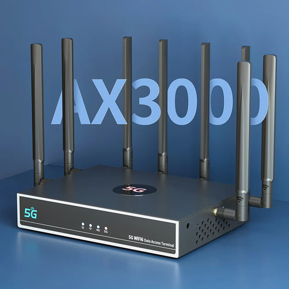 WiFi Repeater 5G WiFi 6 CPE Wireless Router Dual Band 2.4G/5Ghz 8 High-Gain Antennas NSA/SA Wide Coverage 5G WiFi-6 CPE Router
WiFi Repeater 5G WiFi 6 CPE Wireless Router Dual Band 2.4G/5Ghz 8 High-Gain Antennas NSA/SA Wide Coverage 5G WiFi-6 CPE Router