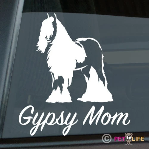 For Gypsy Mom Sticker Die Cut Vinyl - Ver 3 Irish Cob Coloured Tinker Horse Car decal
For Gypsy Mom Sticker Die Cut Vinyl - Ver 3 Irish Cob Coloured Tinker Horse Car decal