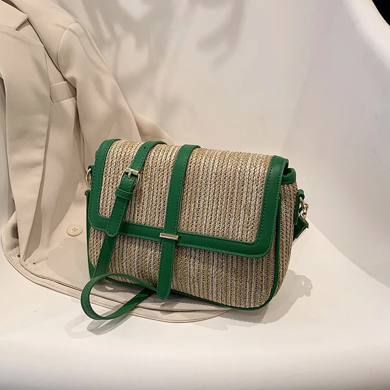 Summer Beach Straw Crossbody Bag 2023 Trendy Handbags for Women Hand Weaving Purse Female Shoulder Bag Small Square Bags
Summer Beach Straw Crossbody Bag 2023 Trendy Handbags for Women Hand Weaving Purse Female Shoulder Bag Small Square Bags