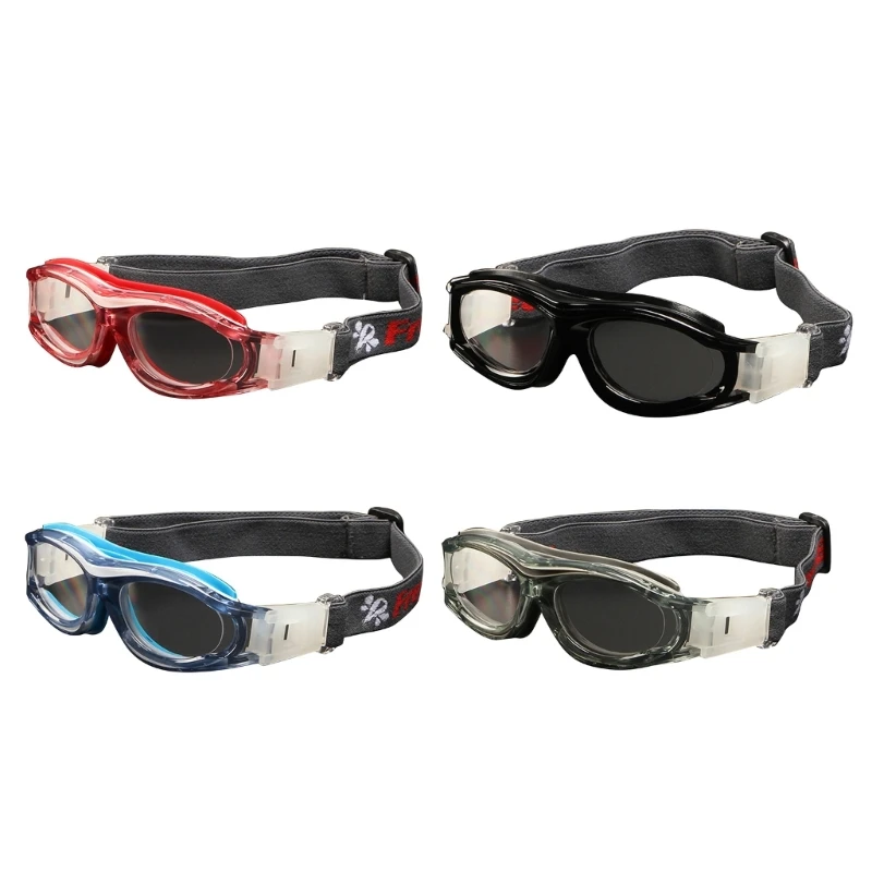 

Children Football Glasses Sports Goggles Kids Safety Glasses Teenager Basketball Goggles Adjustable Cycling Glasses