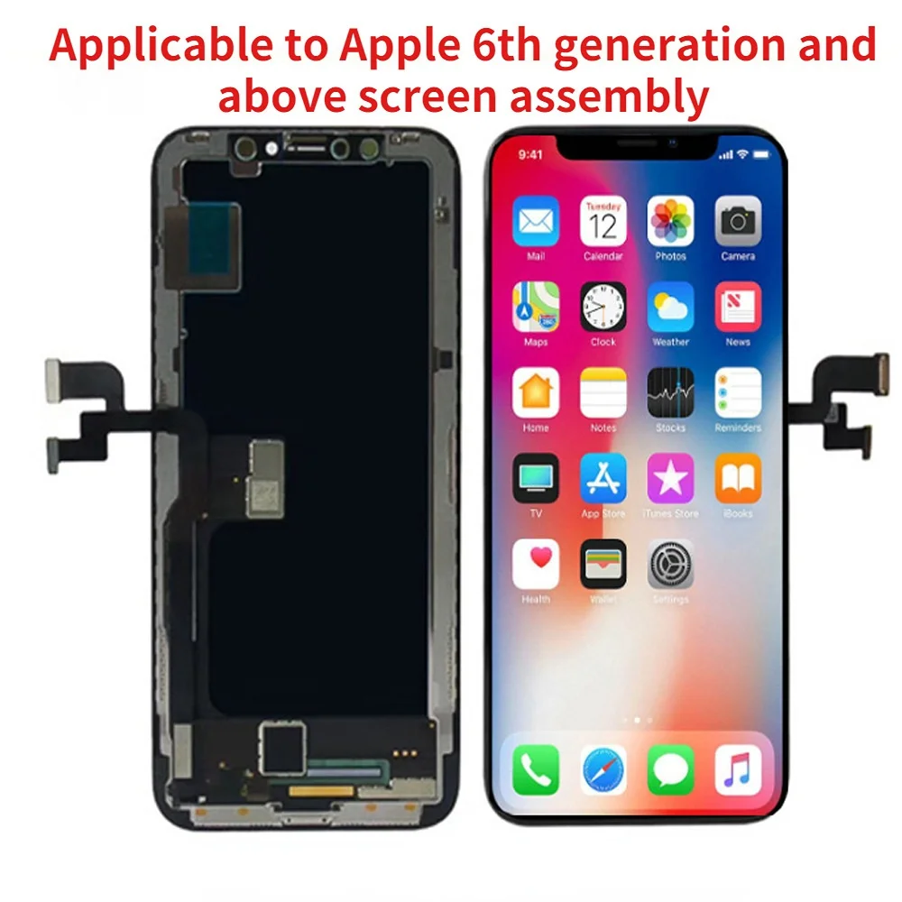 AAAA Grade For iPhone 6 6S 7 8 Plus LCD Perfect 3D Touch Screen Digitizer Assembly For iPhone X XR XS MAX 11PRO Display Pantalla
AAAA Grade For iPhone 6 6S 7 8 Plus LCD Perfect 3D Touch Screen Digitizer Assembly For iPhone X XR XS MAX 11PRO Display Pantalla