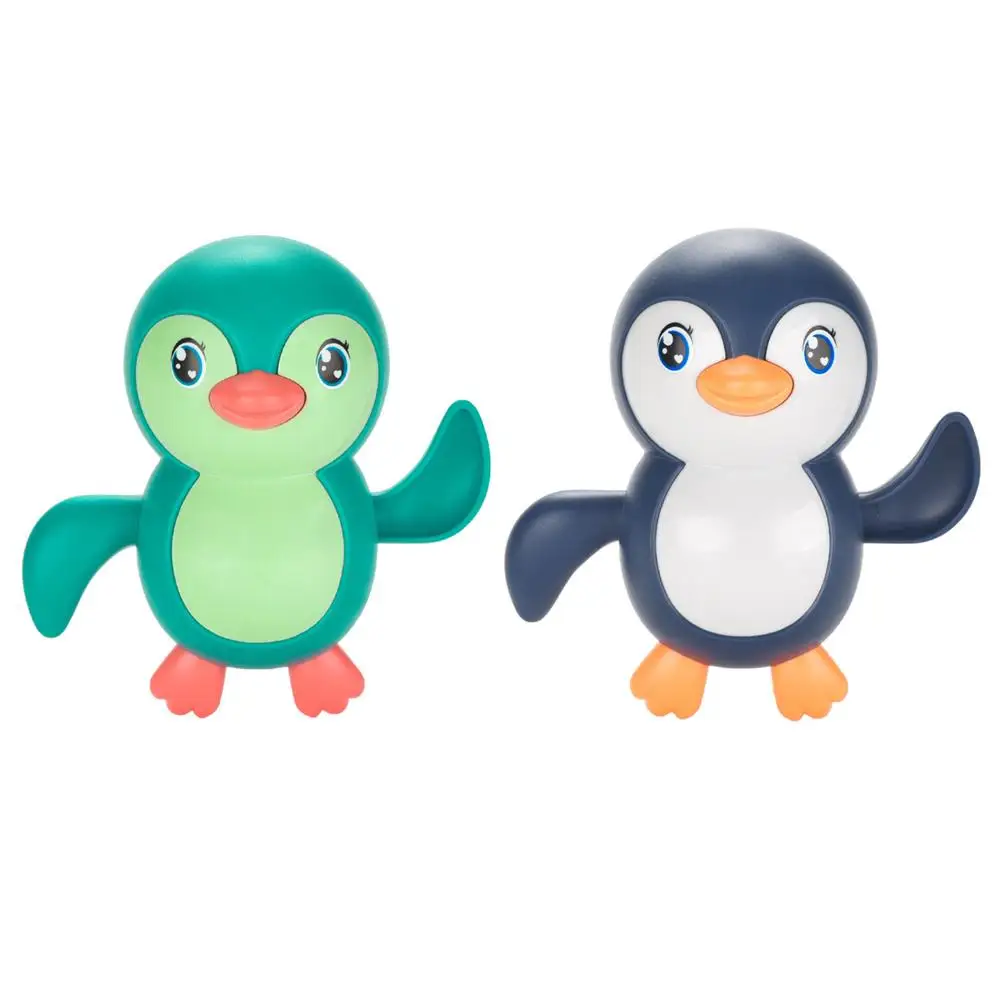 2pcs Wind Up Swimming Penguin Bath Toy Cute Penguin Play Water Toys Shower Swimming Floating Pool Bathroom Toys for Kids Gifts
2pcs Wind Up Swimming Penguin Bath Toy Cute Penguin Play Water Toys Shower Swimming Floating Pool Bathroom Toys for Kids Gifts