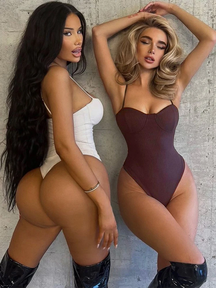 Женское боди на тонких бретельках, с открытой спиной, в рубчик, с низким вырезом, облегающие комбинезоны, летняя одежда в стиле Харадзюку, 2022
Женское боди на тонких бретельках, с открытой спиной, в рубчик, с низким вырезом, облегающие комбинезоны, летняя одежда в стиле Харадзюку, 2022