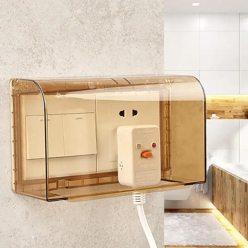 Socket Waterproof Cover Easy Installation Electrical Protection Box Dust Proof Waterproof Outlet Socket Cover Household Supplies
Socket Waterproof Cover Easy Installation Electrical Protection Box Dust Proof Waterproof Outlet Socket Cover Household Supplies
