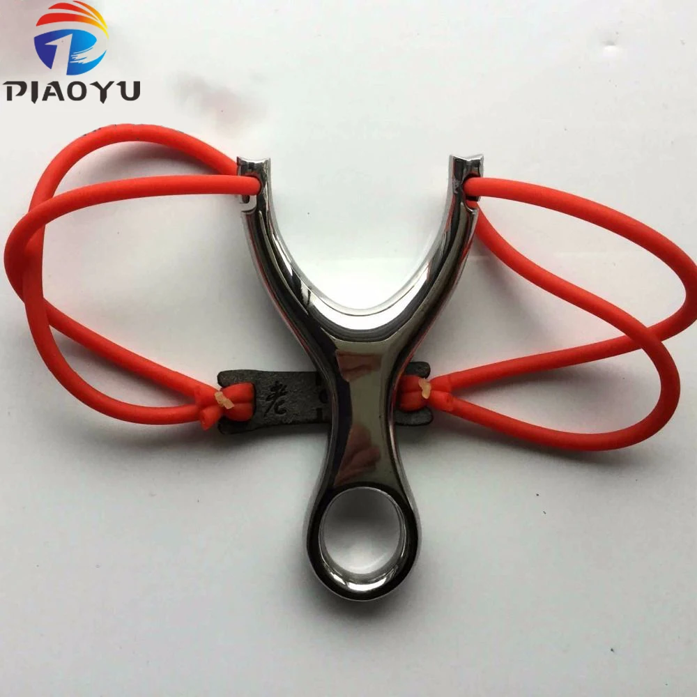 

Slingshot Catapult Recurve For Hunting Stainless Steel Slingshots with Rubber Band Outdoor Shooting High Quality