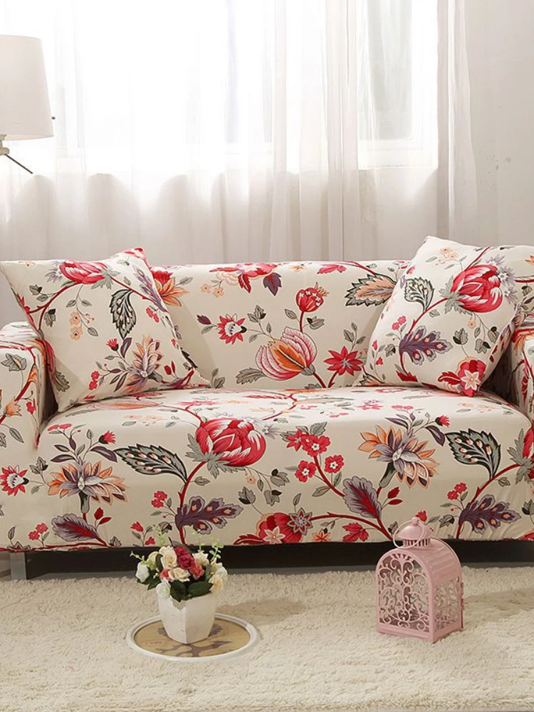 Elastic Sofa Set Large Version of Flower Print Dye Single Double Sofa Cover Sofa Set Atmosphere Layout Dustproof Arrangement
Elastic Sofa Set Large Version of Flower Print Dye Single Double Sofa Cover Sofa Set Atmosphere Layout Dustproof Arrangement