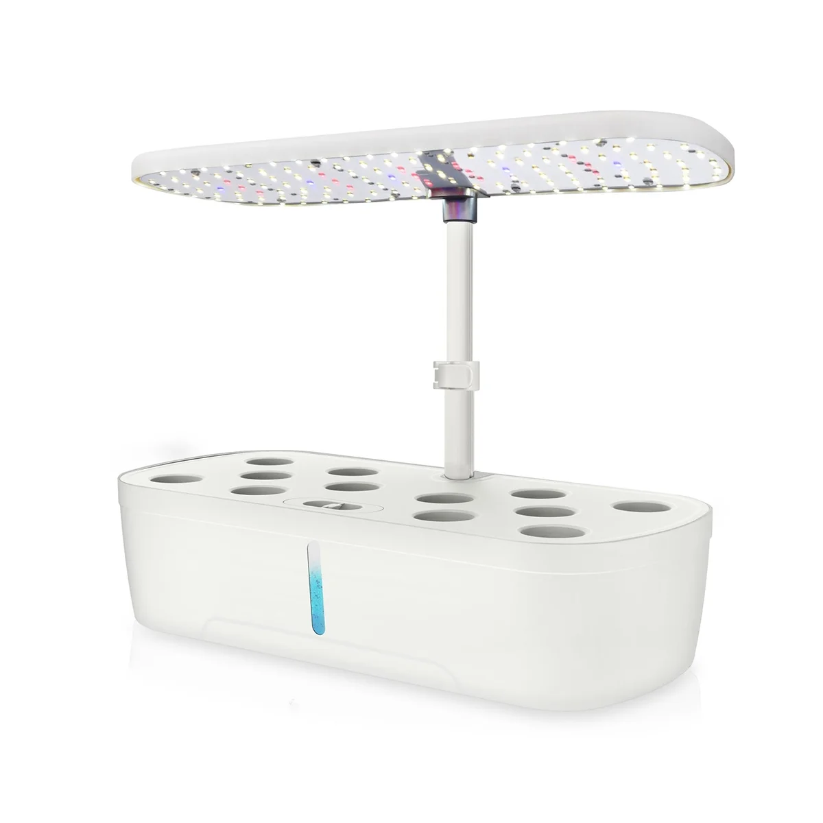 Система гидропоники для выращивания растений, 12 подставок, комнатный травяной сад со светодиодным освещением, белая посадочная машина, штепсельная вилка европейского стандарта
Система гидропоники для выращивания растений, 12 подставок, комнатный травяной сад со светодиодным освещением, белая посадочная машина, штепсельная вилка европейского стандарта