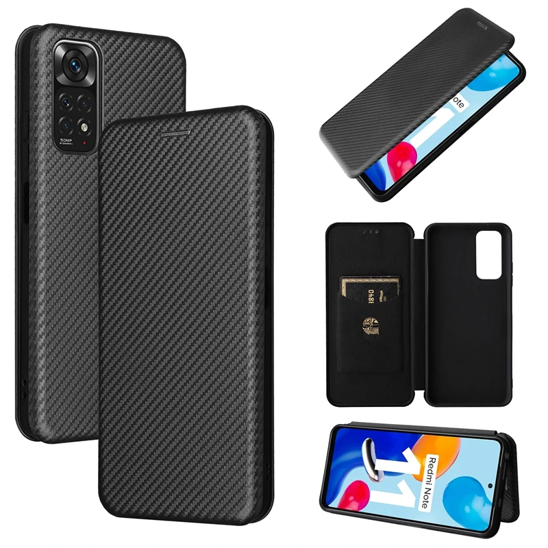 Carbon Fiber Flip PU Leather Shockproof Phone Case For Xiaomi Redmi Note 11 4G Note10S Poco X3 Pro Magnetic Card Slot Stand Case
Carbon Fiber Flip PU Leather Shockproof Phone Case For Xiaomi Redmi Note 11 4G Note10S Poco X3 Pro Magnetic Card Slot Stand Case