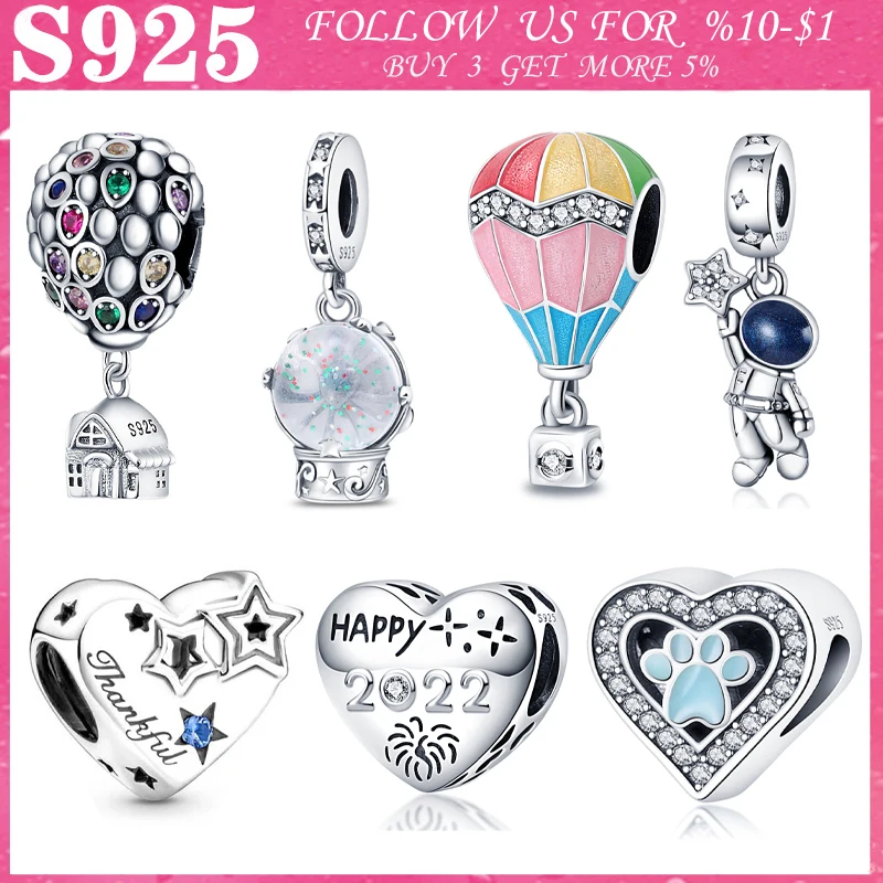 2022 Стерлинговое Серебро 925 пробы воздушный шар из бисера Шарм подходит для женщин оригинальный Пандора Подвески Браслет Кулон Diy ювелирные ...
2022 Стерлинговое Серебро 925 пробы воздушный шар из бисера Шарм подходит для женщин оригинальный Пандора Подвески Браслет Кулон Diy ювелирные ...