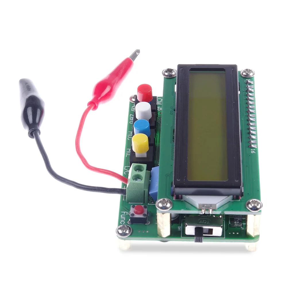 

Capacitance L C Meter ESR LC100-A LCD 1 with Yellow Backlight Test Meters Measurement Inspection Switching Transformer Filter