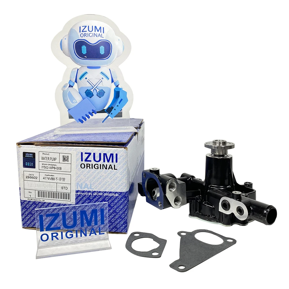 ОРИГИНАЛЬНЫЙ водяной насос IZUMI 4TNV88 4TNV94 3TNE78 4TNE88 запасные части двигателя 3TNV66 3TNV74 в