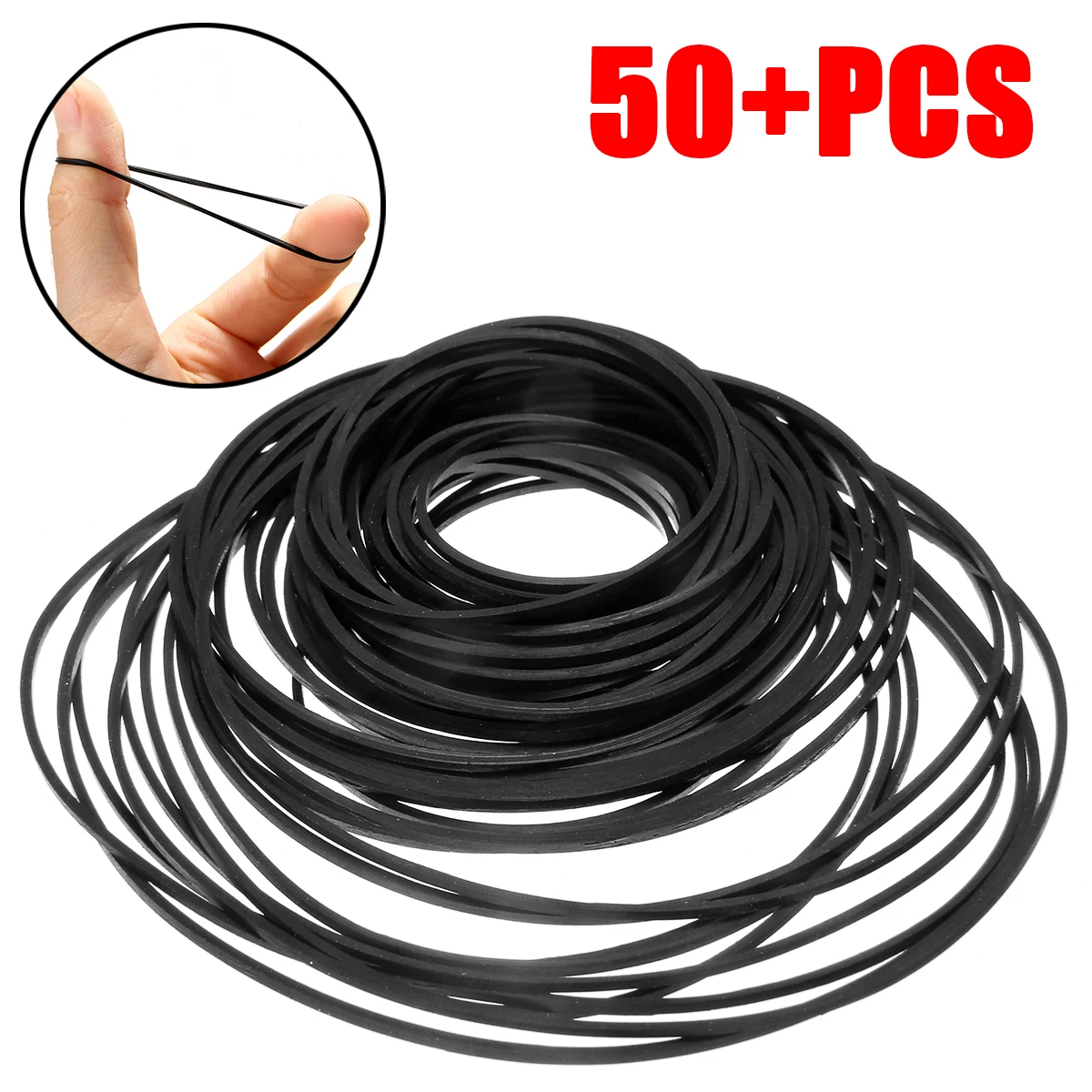 50pcs Assorted 40-130mm Mix Cassette Tape Recorder Repair Belt Machine Square Belt for Recorders Walkman DVD Drive
50pcs Assorted 40-130mm Mix Cassette Tape Recorder Repair Belt Machine Square Belt for Recorders Walkman DVD Drive