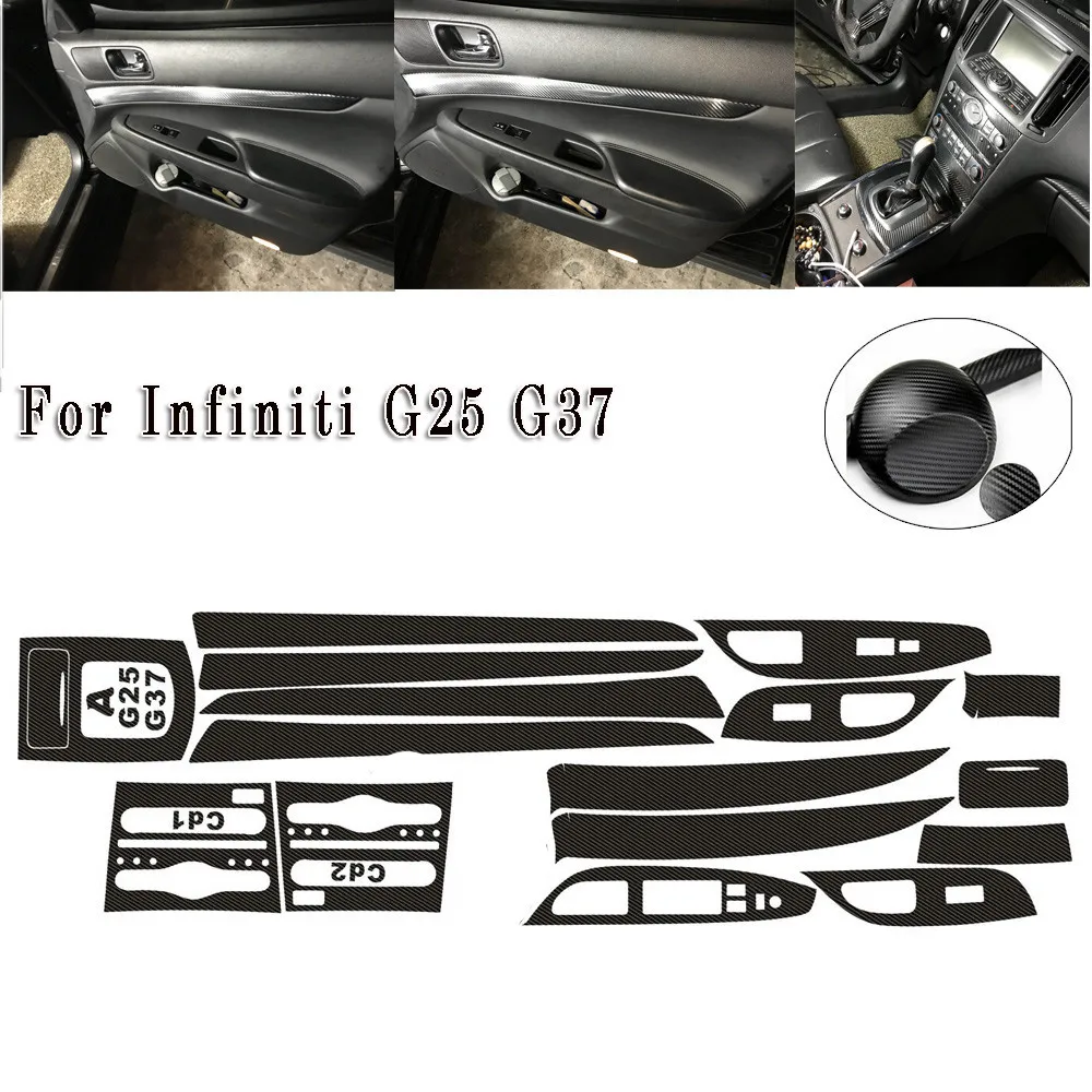 1set Waterproof Sticker Vinyl For Infiniti G25 G37 Sunscreen Anti-high Temperature Interior Center Console Carbon Fiber Molding
1set Waterproof Sticker Vinyl For Infiniti G25 G37 Sunscreen Anti-high Temperature Interior Center Console Carbon Fiber Molding
