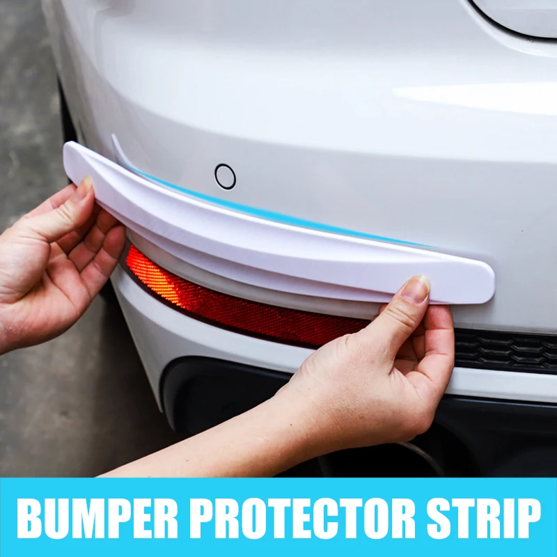 New 2pcs Car Bumper Protector Strip Guard Corner Protection Strips Scratch Protector Crash Blade Anti-Collision Auto Accessories
New 2pcs Car Bumper Protector Strip Guard Corner Protection Strips Scratch Protector Crash Blade Anti-Collision Auto Accessories