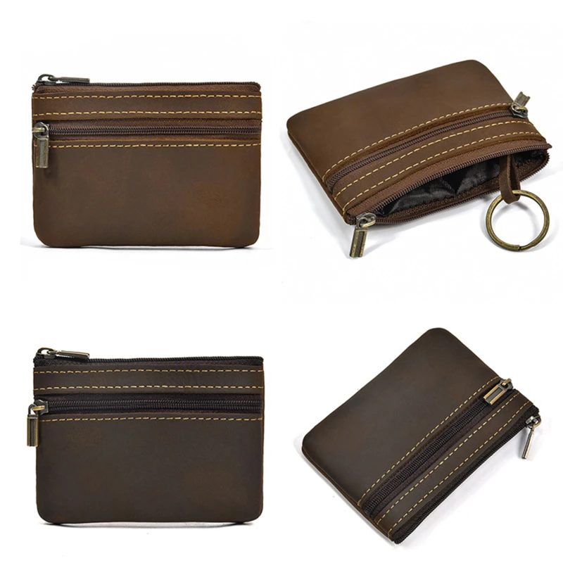 Кошелек из натуральной кожи на молнии для мужчин и женщин, маленький укороченный бумажник из натуральной кожи, кредитница для мелочи, клатч
Кошелек из натуральной кожи на молнии для мужчин и женщин, маленький укороченный бумажник из натуральной кожи, кредитница для мелочи, клатч