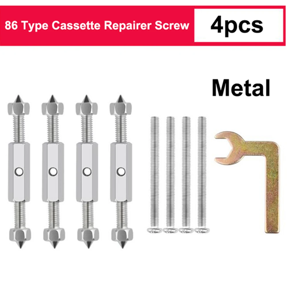 4Pairs Length Adjustable Cassette Repairer Screw 86 Type Lever Wall Plate Junction Box Repair Switch Socket Repairer Tool
4Pairs Length Adjustable Cassette Repairer Screw 86 Type Lever Wall Plate Junction Box Repair Switch Socket Repairer Tool