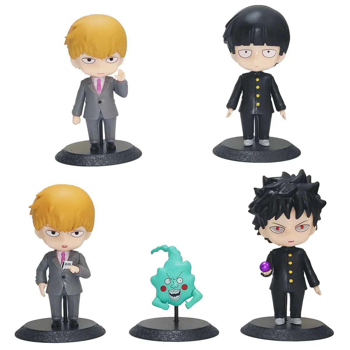 10cm 5pcs Mob Psycho 100 Mobu Saiko Hyaku Kageyama Shigeo Reigen Arataka Action figure toys doll Christmas gift no box
10cm 5pcs Mob Psycho 100 Mobu Saiko Hyaku Kageyama Shigeo Reigen Arataka Action figure toys doll Christmas gift no box