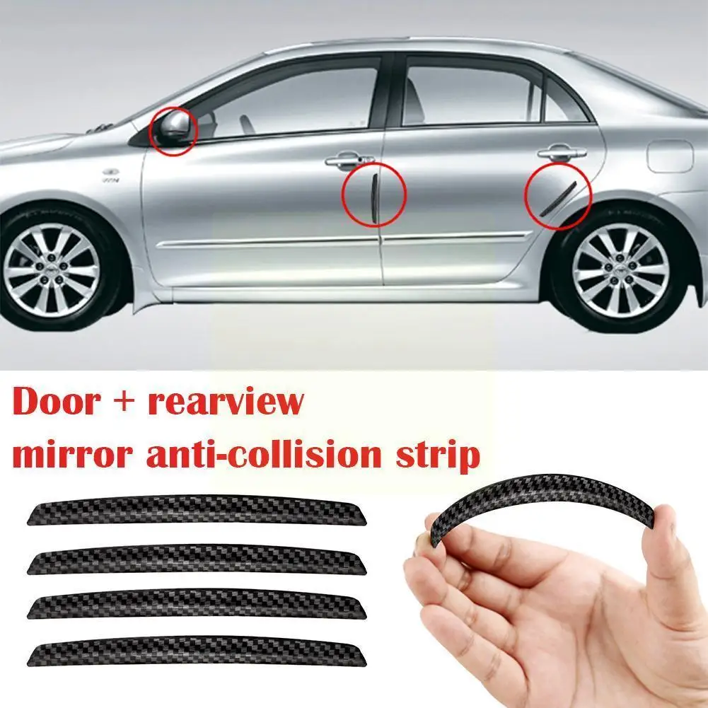 Car Crash Strip Car Door Anti-Collision Stickers Carbon Mirror Bumper Fiber Protector Rearview Anti Strip Sticker Bumper Sc Q5B7
Car Crash Strip Car Door Anti-Collision Stickers Carbon Mirror Bumper Fiber Protector Rearview Anti Strip Sticker Bumper Sc Q5B7