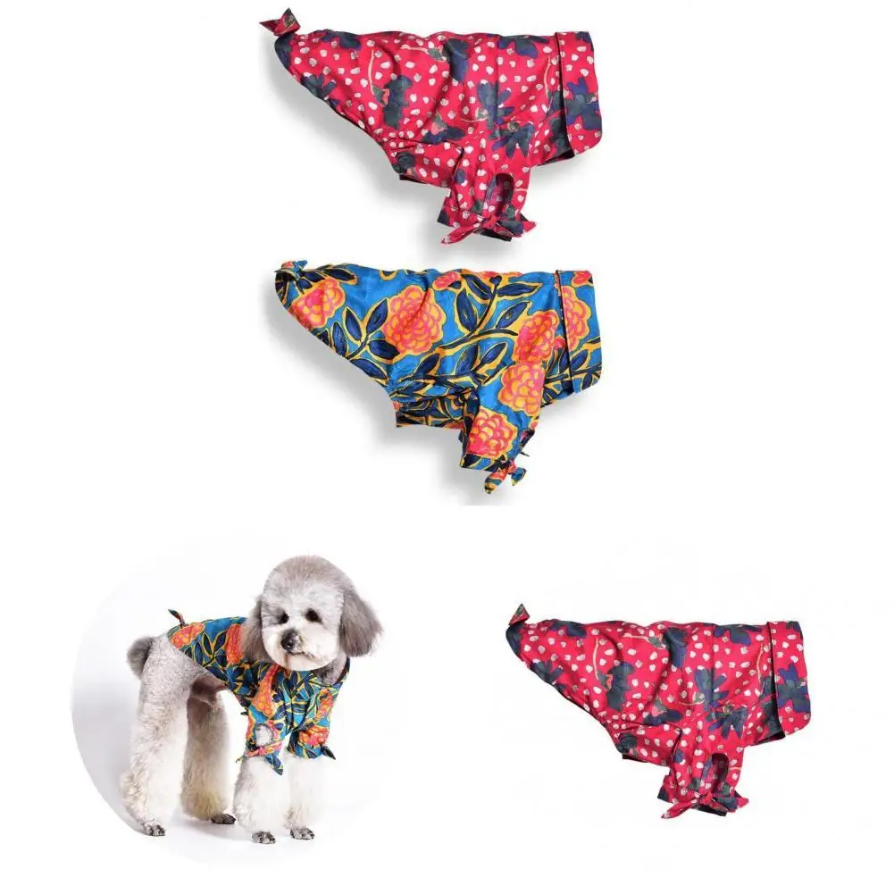 Useful Pet Costumes Soft Anti-Fade Shirt Floral Short Sleeve Dog Cat Blouse Dog Sleepwear Pet Shirt
Useful Pet Costumes Soft Anti-Fade Shirt Floral Short Sleeve Dog Cat Blouse Dog Sleepwear Pet Shirt