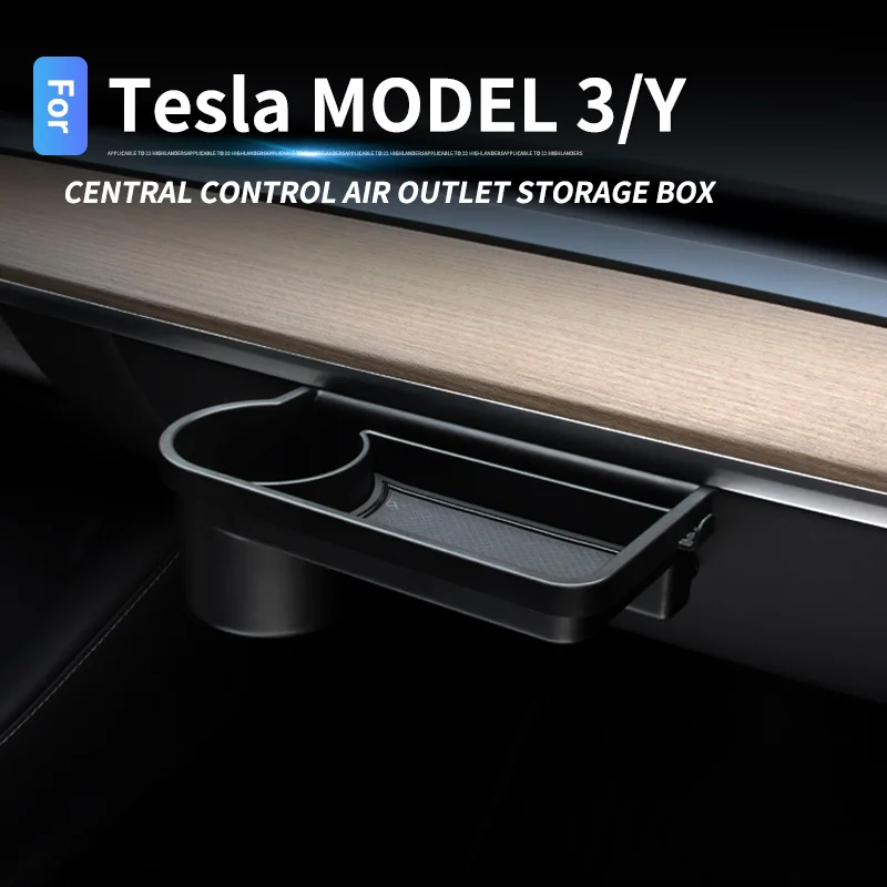 Car Front Air Vent Shelf For TESLA Model Y Model 3 2021 2022 Copilot Storage Box Central Rack Interior Storage Auto Accessories
Car Front Air Vent Shelf For TESLA Model Y Model 3 2021 2022 Copilot Storage Box Central Rack Interior Storage Auto Accessories