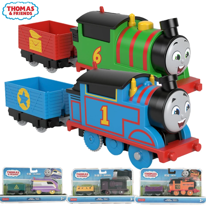 2022 NEW Thomas and Friends Electric Trains Cute Smile Face Thomas Percy Nia Kena Diesel Model Toys for Kids Boy Birthday Gift
2022 NEW Thomas and Friends Electric Trains Cute Smile Face Thomas Percy Nia Kena Diesel Model Toys for Kids Boy Birthday Gift