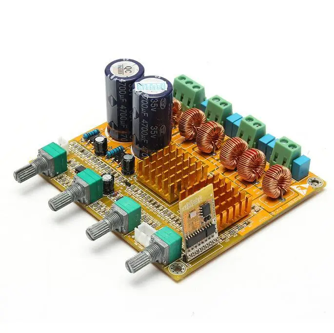 Bluetooth 2.1 Amplifier Board High-Power Finished Digital Class D 3-Channel HiFi Super Bass Fancier Grade
Bluetooth 2.1 Amplifier Board High-Power Finished Digital Class D 3-Channel HiFi Super Bass Fancier Grade
