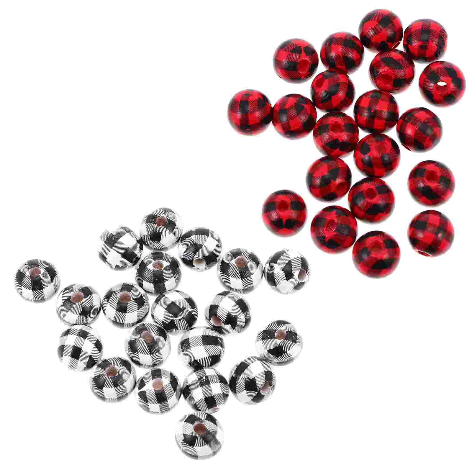 Beads Wood Bead Wooden Loose Diy Crafts Spacer Natural Jewelryround Plaid Charm Painted Bracelet Pendantblackred Findings
Beads Wood Bead Wooden Loose Diy Crafts Spacer Natural Jewelryround Plaid Charm Painted Bracelet Pendantblackred Findings