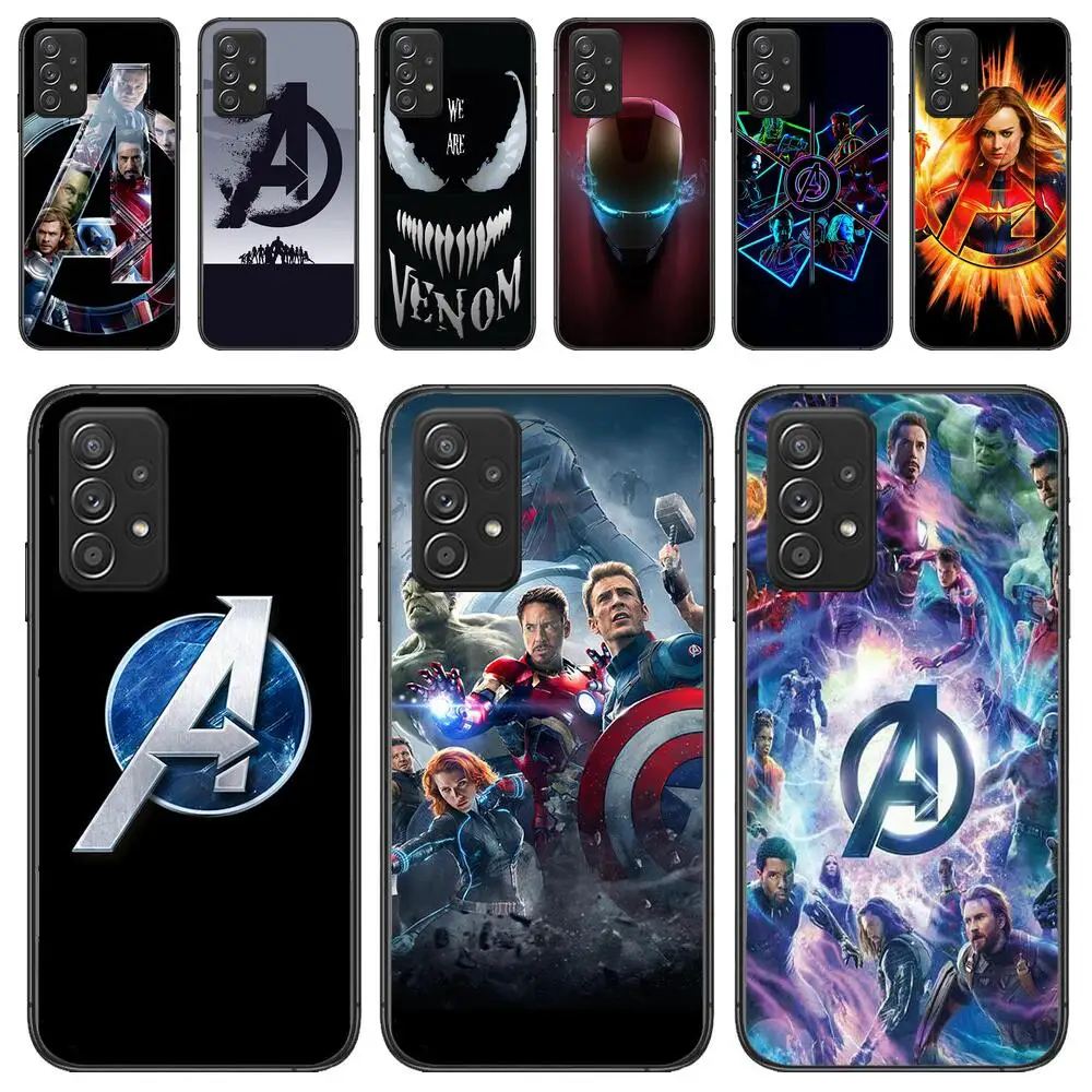 The Avengers Black phone case for Samsung Galaxy A51 A50 A52 5G A20E A60 A20S A71 A40 A40S A90 A70 A32 A30 A70 A21S phone case
The Avengers Black phone case for Samsung Galaxy A51 A50 A52 5G A20E A60 A20S A71 A40 A40S A90 A70 A32 A30 A70 A21S phone case