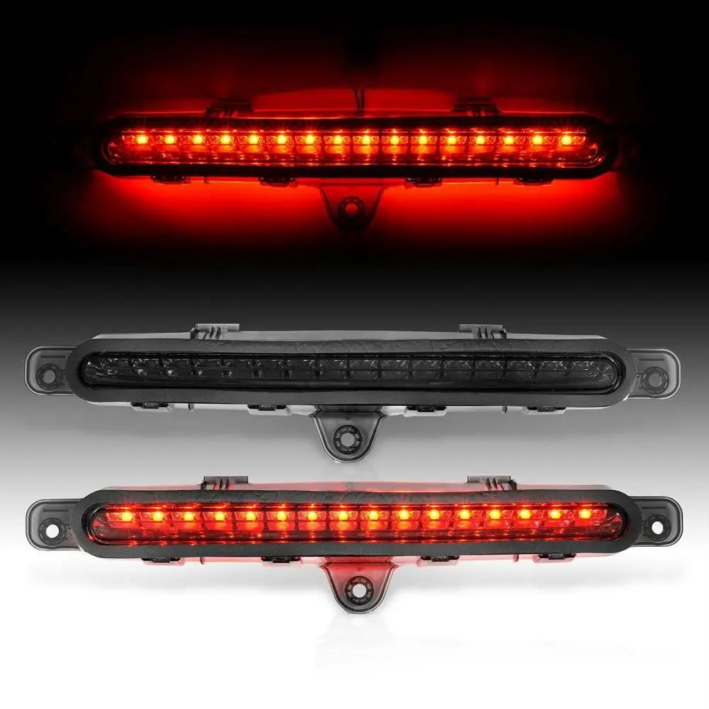 

Smoked Led 3rd Brake Lamp High Mount Center Stop Light Set T20a008-ehs1 Compatible For Ford Mustang 10-14