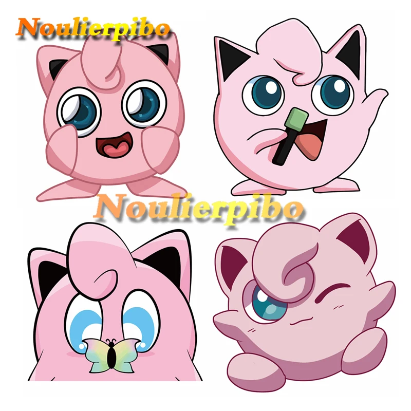 Cute Cartoon Car Sticker Pokémon Fat Ding PVC Car Bumper Window Mirror Headlight Shade Motorcycle Helmet Vinyl Die Cut Decal
Cute Cartoon Car Sticker Pokémon Fat Ding PVC Car Bumper Window Mirror Headlight Shade Motorcycle Helmet Vinyl Die Cut Decal