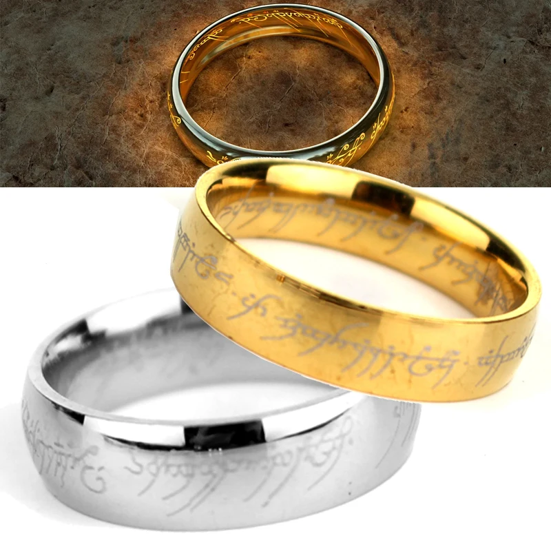 Midi Ring Titanium steel One Ring of Power Movie of Ring Lovers Women Men Fashion Jewelry Wholesale Free Dropshipping
Midi Ring Titanium steel One Ring of Power Movie of Ring Lovers Women Men Fashion Jewelry Wholesale Free Dropshipping