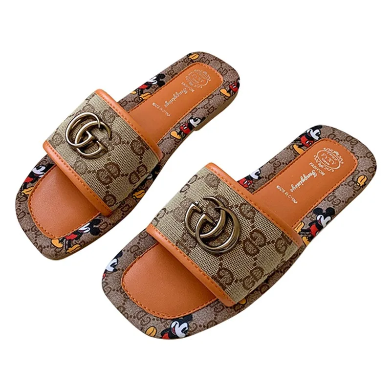 New Women's Shoes Sandals Scrub Women's All-match Striped Women's Summer Flat Shoes Slippers Indoor and Outdoor Wear
New Women's Shoes Sandals Scrub Women's All-match Striped Women's Summer Flat Shoes Slippers Indoor and Outdoor Wear