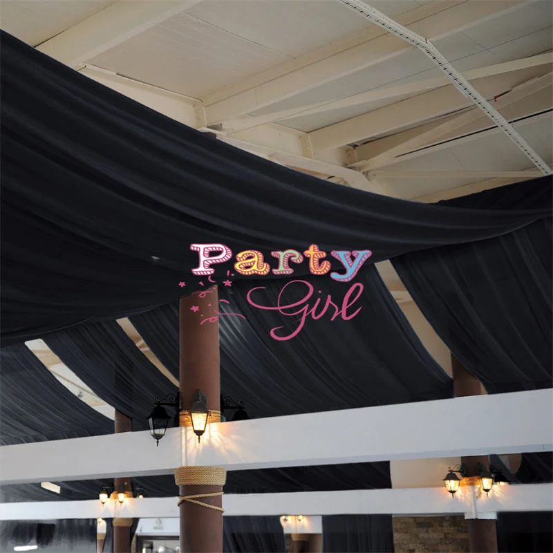 Nice Looking Width Ceiling Drapery Sheer Curtain Panel Roof Canopy Decoration Draping Fabric Wedding Decoration
Nice Looking Width Ceiling Drapery Sheer Curtain Panel Roof Canopy Decoration Draping Fabric Wedding Decoration