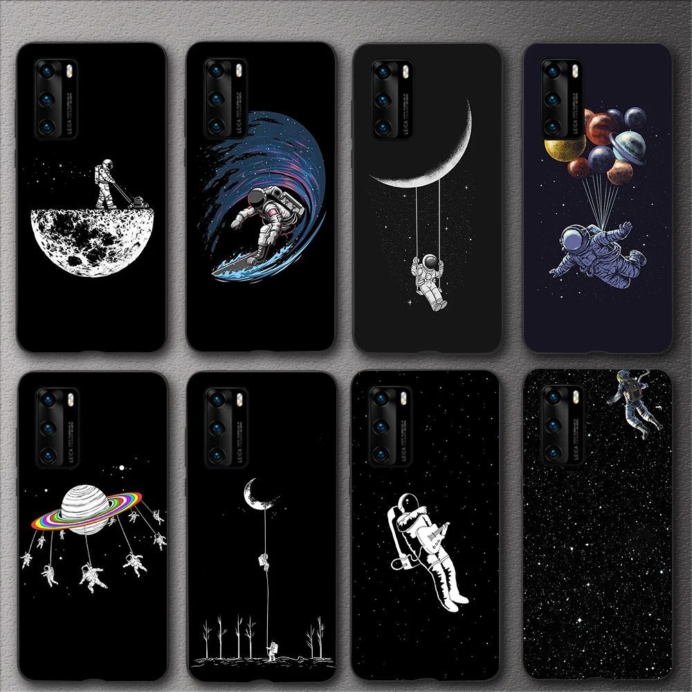 Astronaut Phone Case for HuaWei P40 Pro Plus P50 P30 Pro Mate 40 30 Pro Honor 10 Lite 30S Nova 7i 7 SE 5z 5i Pro Y7p Soft Cover
Astronaut Phone Case for HuaWei P40 Pro Plus P50 P30 Pro Mate 40 30 Pro Honor 10 Lite 30S Nova 7i 7 SE 5z 5i Pro Y7p Soft Cover
