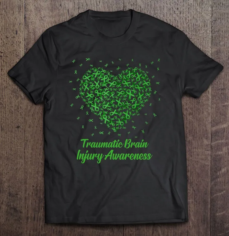Green Heart Ribbon Traumatic Brain Injury Awareness Gifts Men T-Shirts Big Size Oversize Men Blank Streetwear Unisex Blouse
Green Heart Ribbon Traumatic Brain Injury Awareness Gifts Men T-Shirts Big Size Oversize Men Blank Streetwear Unisex Blouse
