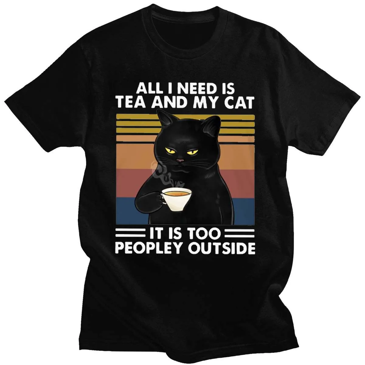 Summer Men Cartoon Cat 90s Coffee Funny Fashion Halloween Cotton Print T-Shirts Top Womens Graphic T Shirt Female Tee T-Shirt
Summer Men Cartoon Cat 90s Coffee Funny Fashion Halloween Cotton Print T-Shirts Top Womens Graphic T Shirt Female Tee T-Shirt
