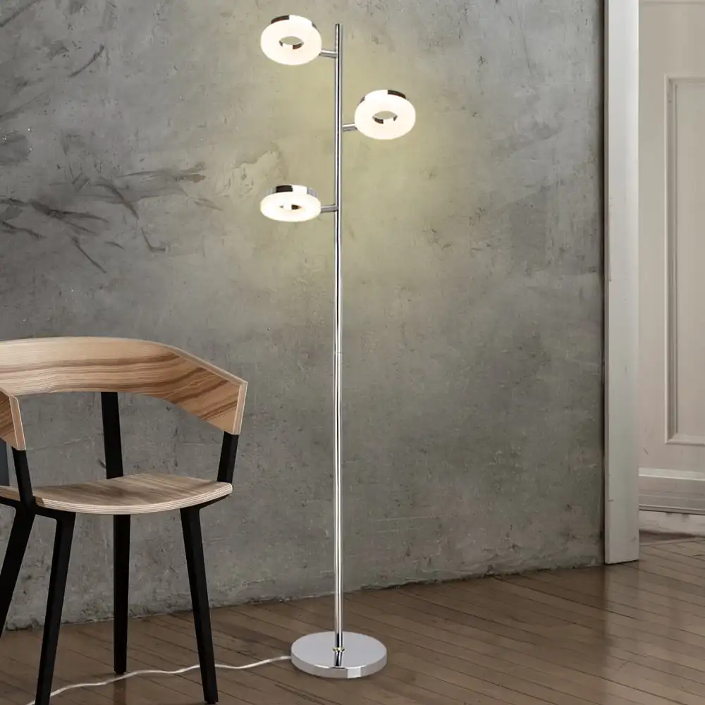 Modern LED Tree Floor Lamp, 3 Head Lights,Tall Pole Tree Lamps for Bedroom, Living Room, Corner Spotlight, Foot switch, Iron, Si
Modern LED Tree Floor Lamp, 3 Head Lights,Tall Pole Tree Lamps for Bedroom, Living Room, Corner Spotlight, Foot switch, Iron, Si