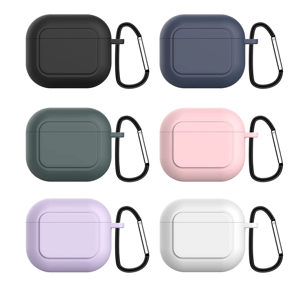 Чехол для беспроводных наушников Apple AirPods 3, защитный чехол для наушников с пряжкой, Очищаемый защитный чехол для гарнитуры, аксессуар
Чехол для беспроводных наушников Apple AirPods 3, защитный чехол для наушников с пряжкой, Очищаемый защитный чехол для гарнитуры, аксессуар