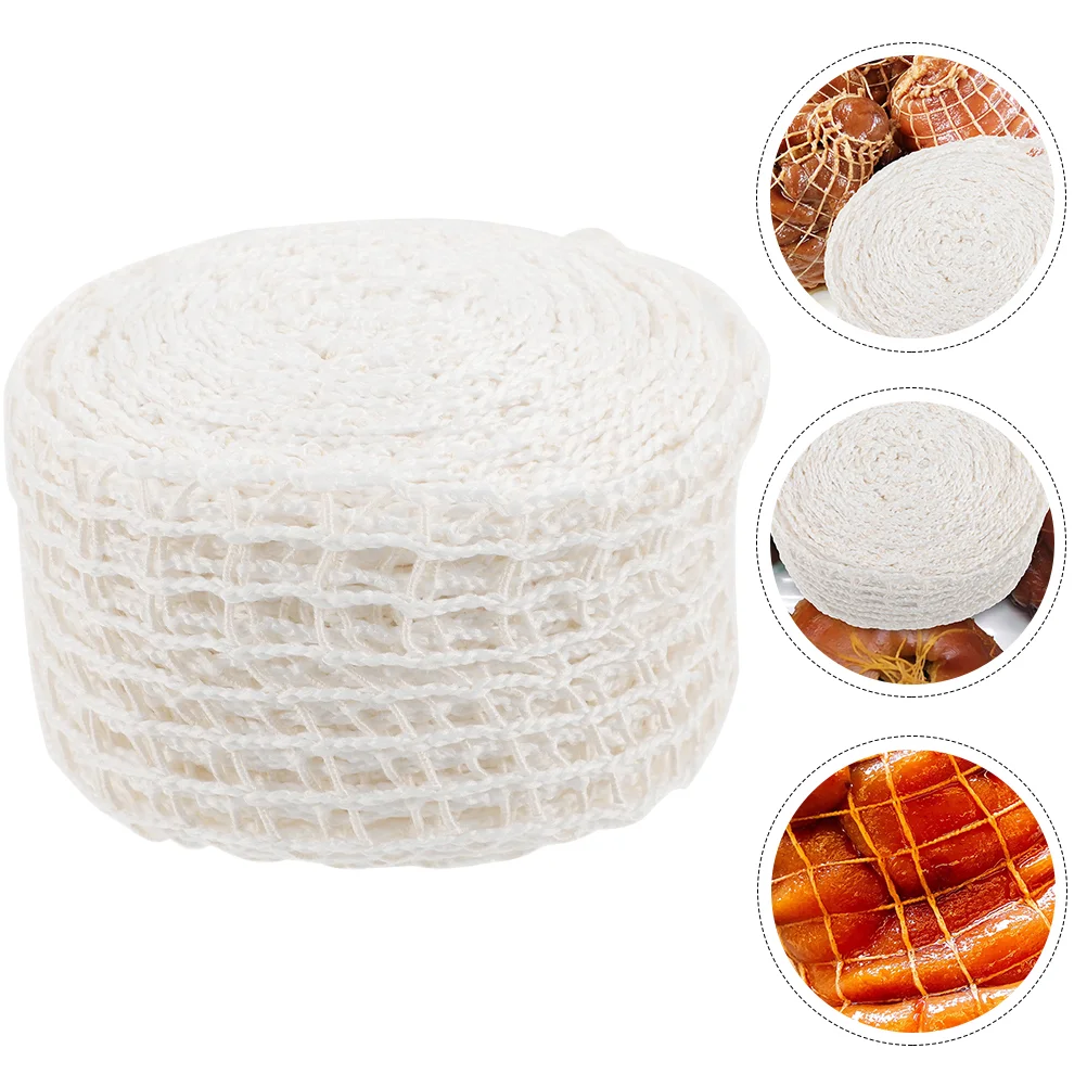 Net Meat Ham Netting Roll Cotton Sausage Tying Packaging Butchers String Butcher Wrapping Twine Beef Casing
Net Meat Ham Netting Roll Cotton Sausage Tying Packaging Butchers String Butcher Wrapping Twine Beef Casing