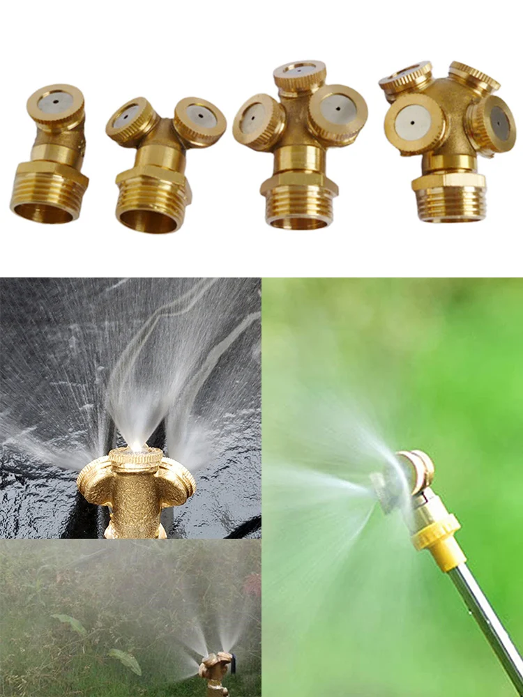 1/2" Brass Spray Nozzle Mist Nozzles Sprinkler Spray Cooling System Water Garden Irrigation Thread Fog Watering Tools
1/2" Brass Spray Nozzle Mist Nozzles Sprinkler Spray Cooling System Water Garden Irrigation Thread Fog Watering Tools