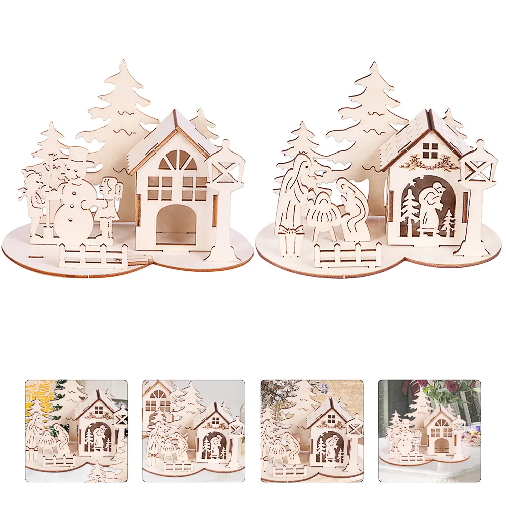 Christmas House Wooden Diypuzzles Model Houses Puzzlebrainteaserfigurine Village Scene Mini 3D Decor Supplies Accessory Carving
Christmas House Wooden Diypuzzles Model Houses Puzzlebrainteaserfigurine Village Scene Mini 3D Decor Supplies Accessory Carving