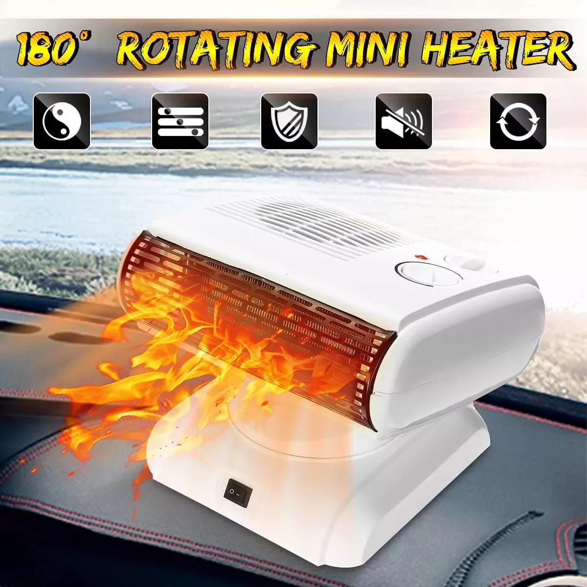 Portable Heater Fans Energy Saving Warm Blower Air Conditioning Cold Shake Head Warmer For Car Home 500W
Portable Heater Fans Energy Saving Warm Blower Air Conditioning Cold Shake Head Warmer For Car Home 500W