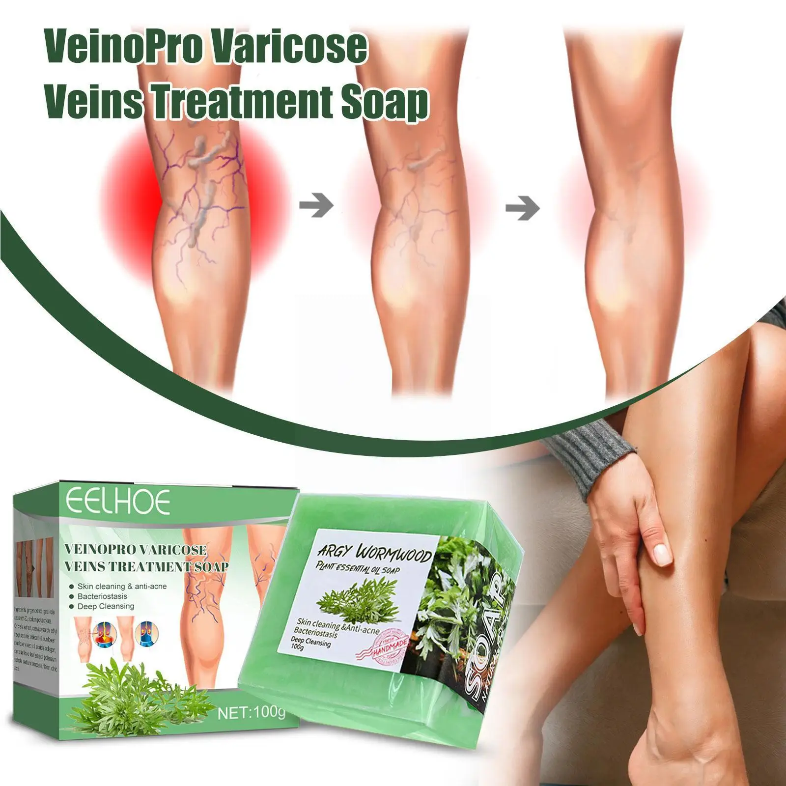 2022 Leg Vein Massage Repair Soap Clean Care Repair Works Soap Earthworm Body Leg Flowbath Soap Blood and To Improve Functi
2022 Leg Vein Massage Repair Soap Clean Care Repair Works Soap Earthworm Body Leg Flowbath Soap Blood and To Improve Functi