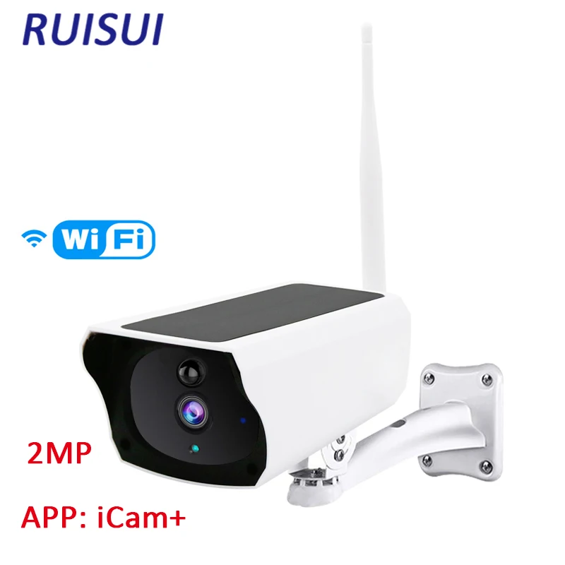 WiFi Video Surveillance Camera Wireless Outdoor IP Camera Solar Security Camera Solar Charging PIR Night Vision Waterprof
WiFi Video Surveillance Camera Wireless Outdoor IP Camera Solar Security Camera Solar Charging PIR Night Vision Waterprof