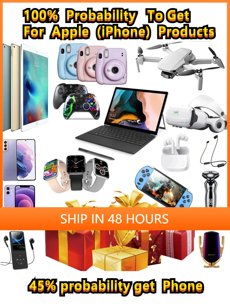 2022 new Lucky Mystery Box Blind Box 100% Surprise High-quality Electronics Christmas Gift Novelty Random Item Mystery Box
2022 new Lucky Mystery Box Blind Box 100% Surprise High-quality Electronics Christmas Gift Novelty Random Item Mystery Box