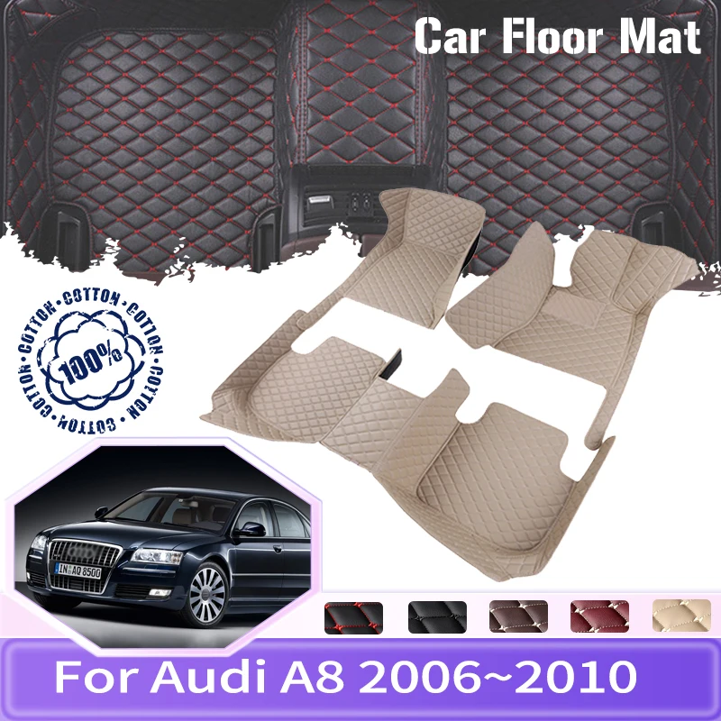 Car Floor Mats For Audi A8 D3 4E SWB LWB 2006 2007 2008 2009 2010 5seat Sedan Anti-dirt Pad Leather Mat Car Accessories Interior
Car Floor Mats For Audi A8 D3 4E SWB LWB 2006 2007 2008 2009 2010 5seat Sedan Anti-dirt Pad Leather Mat Car Accessories Interior